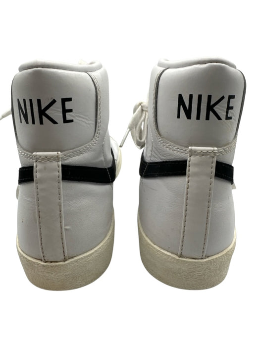 Nike Shoe Size 9.5 White, Black & Gray Synthetic High Top Men's Shoes White, Black & Gray / 9.5