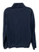 Johnnie O Size S Navy Blue Cotton Solid Quarter Zip Men's Jacket Navy Blue / S