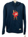 The North Face AS IS Size S Blue & Red Polyester Graphic Hoodie Men's Jacket Blue & Red / S