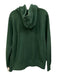 The North Face Size M Green & White Cotton Graphic Hoodie Men's Jacket Green & White / M