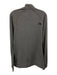 The North Face Size S Gray & Black Polyester Quarter Zip Men's Long Sleeve Shirt Gray & Black / S