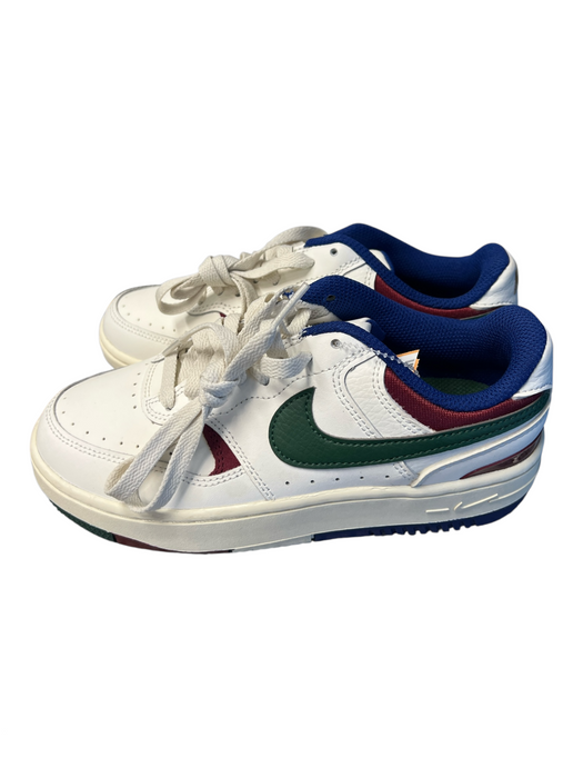 Nike Shoe Size 5 white, green & red Leather Low Top Lace Up Round Toe Shoes white, green & red / 5