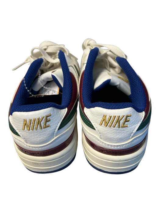 Nike Shoe Size 5 white, green & red Leather Low Top Lace Up Round Toe Shoes white, green & red / 5