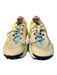 Nike Shoe Size 6.5 Beige, Yellow & Green Fabric Perforated Low Top Lace Up Shoes Beige, Yellow & Green / 6.5