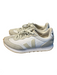 Veja Shoe Size 7 White & Gray Suede & Fabric Low Top Lace Up Almond Toe Shoes White & Gray / 7