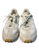 Veja Shoe Size 7 White & Gray Suede & Fabric Low Top Lace Up Almond Toe Shoes White & Gray / 7