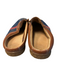 Coach Shoe Size 6 Blue, brown & Red Leather Contrast Stitch Almond Toe Shoes Blue, brown & Red / 6