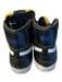 Nike Shoe Size 8.5 Black Leather & Suede High Top Lace Up Round Toe Shoes Black / 8.5