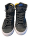 Nike Shoe Size 8.5 Black Leather & Suede High Top Lace Up Round Toe Shoes Black / 8.5