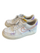 Nike Shoe Size 7 White Leather Perforated Low Top Lace Up Sneaker Shoes White / 7