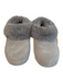 Sorel Shoe Size Est 7 Gray Suede Faux Fur Lining Low Back Round Toe Shoes Gray / Est 7