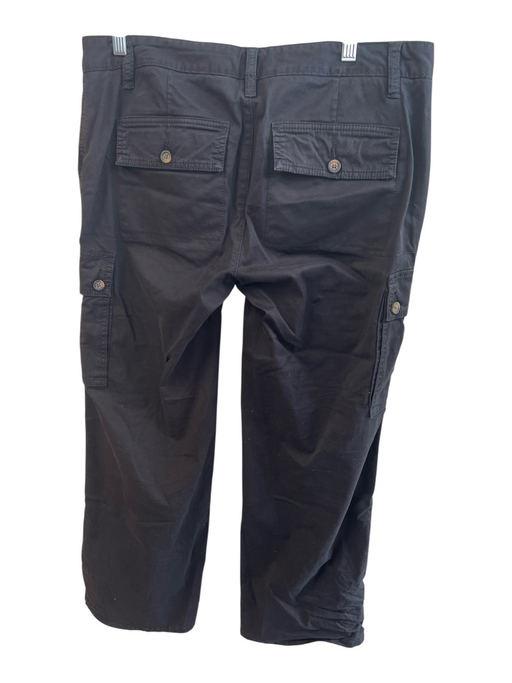 Tory Burch Size 29 Black No Fabric Tag Interior Drawstring Cargo Pockets Pants Black / 29