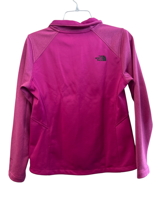 North Face Size Medium Dark Pink Polyester Front Zip Zip Pocket Jacket Dark Pink / Medium
