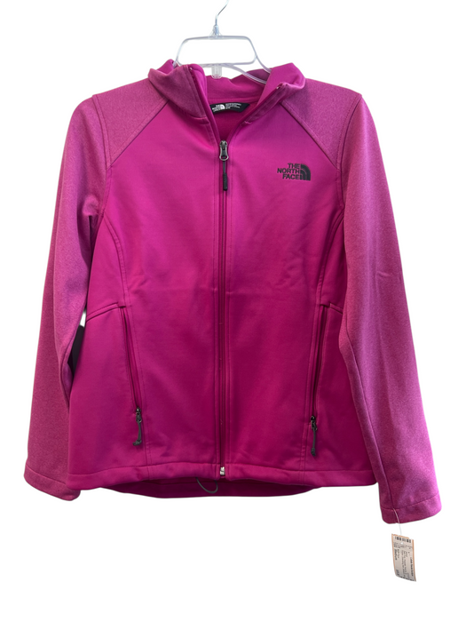 North Face Size Medium Dark Pink Polyester Front Zip Zip Pocket Jacket Dark Pink / Medium