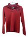 Patagonia Size Medium Dark Rust Polyester Zip Neck Sleeve Zip Pocket Jacket Dark Rust / Medium