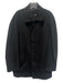 Zegna Size Est M Black Wool Blend Solid Chore Jacket Men's Jacket Black / Est M