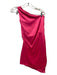 Baobab Size S Hot pink Polyester One Shoulder Gathered Side Dress Hot pink / S