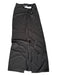 Reformation Size XS Black Tencel Elastic Waist Gathered Front Maxi Skirt Black / XS