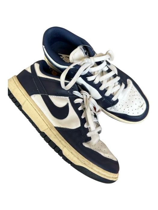 Nike Shoe Size 8 Navy & white Leather Athletic Sneakers Navy & white / 8