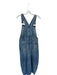 Gap Size S Med Dark Wash Cotton Blend Barrel Leg Denim Overalls Med Dark Wash / S