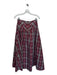 Maeve Size 2 Maroon & Black Nylon High Waist Plaid Back Zip Maxi Skirt Maroon & Black / 2