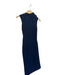 Staud Size XS Navy Wool Sleeveless Cable Knit Funnel Neck Maxi Dress Navy / XS