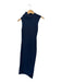 Staud Size XS Navy Wool Sleeveless Cable Knit Funnel Neck Maxi Dress Navy / XS