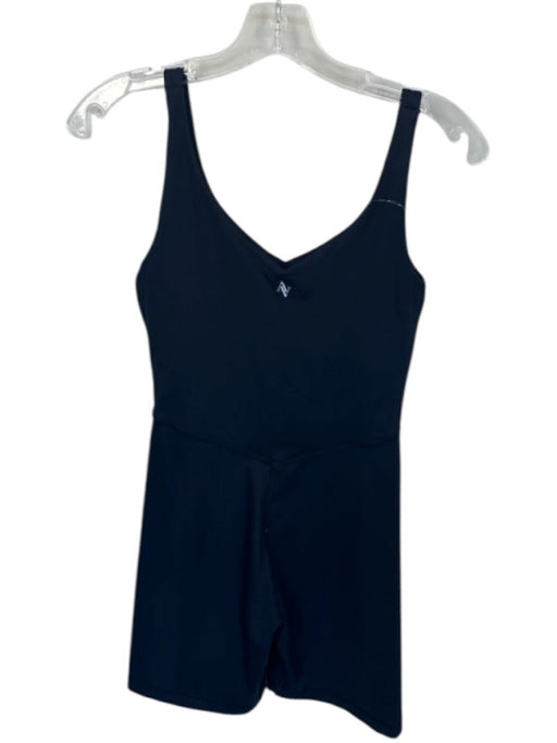 All Access Size XS Navy Nylon Blend Built in bra Sleeveless Athletic Romper Navy / XS