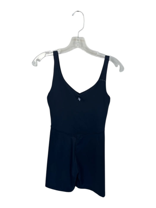 All Access Size XS Navy Nylon Blend Built in bra Sleeveless Athletic Romper Navy / XS