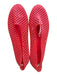 Zara Shoe Size 38 Red Jelly Hole Round Toe Flats Red / 38
