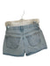 Agolde Size 26 Light Wash Cotton Denim Button Fly Distressed Hem Pockets Shorts Light Wash / 26