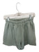 Daily Drills Size XS/S Mint Cotton Elastic Waist Pockets Athleisure Shorts Mint / XS/S