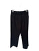 Favorite Daughter Size 2 Black Polyester Blend Pleated Pockets Belt Loops Pants Black / 2