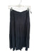 Staud Size Est XS Black Cotton & Spandex Tiered Side Zip Maxi Skirt Black / Est XS