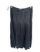 Staud Size Est XS Black Cotton & Spandex Tiered Side Zip Maxi Skirt Black / Est XS