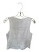 J Crew Size 2 White Linen & Viscose Sleeveless Buttons Pockets Vest Top White / 2