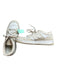 New Balance Shoe Size 7.5 Taupe & White Leather Perforated Athletic Sneakers Taupe & White / 7.5