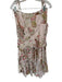 H&M Size M Blush & Green Viscose Blend Tie Straps Botanical Maxi Skirt Set Blush & Green / M