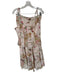 H&M Size M Blush & Green Viscose Blend Tie Straps Botanical Maxi Skirt Set Blush & Green / M
