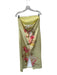 H&M Size M Yellow & red Polyester Strapless Built in Bra Flowers Back Slit Gown Yellow & red / M