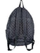 MZ Wallace Black Nylon quilt embossed Zip Around Backpack Bag Black / L