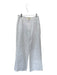 Dissh Size 6 White Linen High Waist Pleated Wide Leg Pants White / 6