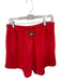 Daily Drills Size Est M Red Cotton High Waist Drawstring Shorts Red / Est M