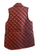 Athleta Size L Brown Nylon High Neck Quilted Zip Front front pocket Vest Brown / L