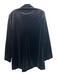 Good American Size L Black Polyester Velvet Long Sleeve Single Button Long Coat Black / L