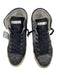 Philippe Model Shoe Size 39 Black, White, Gray Leather & Rubber Laces Sneakers Black, White, Gray / 39