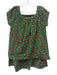 Ann Mashburn Size L Green, Red & Multi Cotton Elastic neck Floral Skirt Set Green, Red & Multi / L