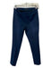 Theory Size 4 Navy Nylon Blend High Rise Side Zip Tapered Pants Navy / 4