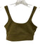 Varley Size XS Olive Green Polyester Blend Sleeveless High Rise Legging Pant Set Olive Green / XS