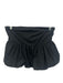Dissh Size 4 Black Cotton Strapless Peplum Back Zip Top Black / 4